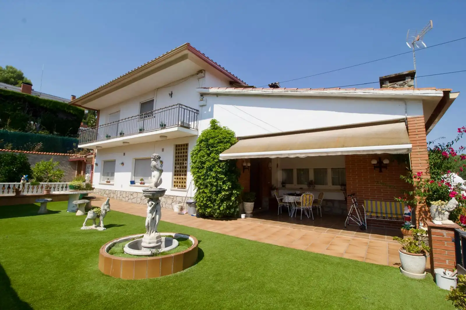 Jardí de Casa o xalet en venda en Les Franqueses del Vallès amb Aire condicionat, Calefacció i Jardí privat