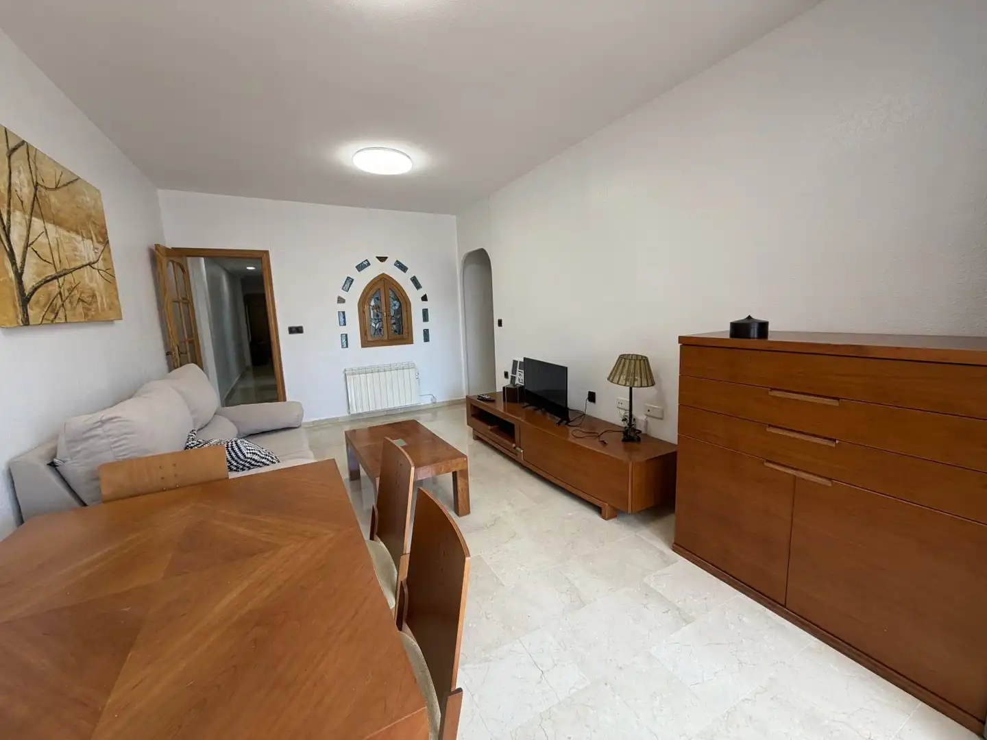 Sala de estar de Ático de alquiler en Orihuela con Aire acondicionado, Calefacción y Terraza