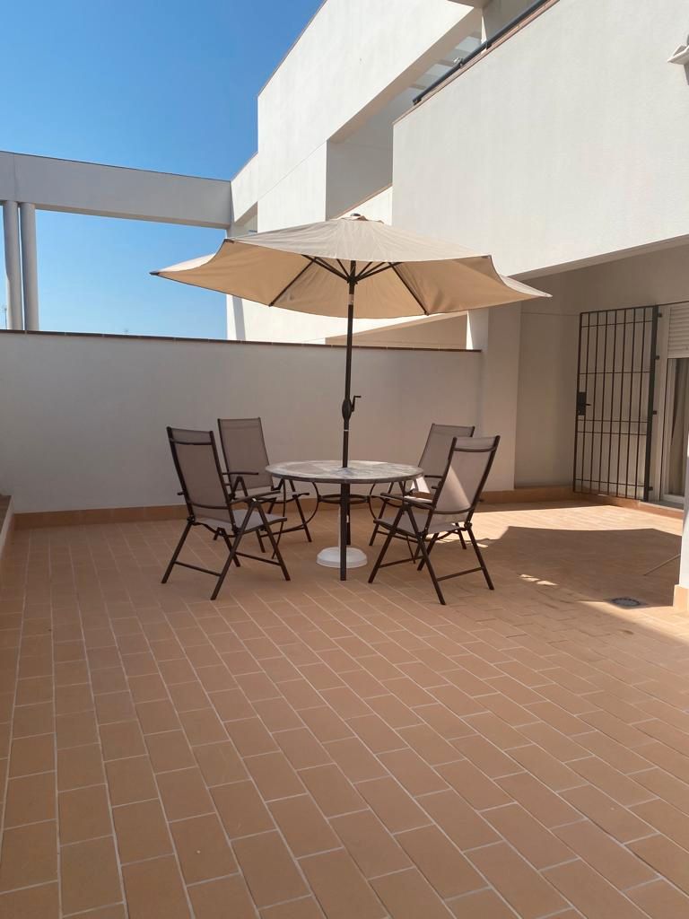 Terrace of Flat to rent in Chiclana de la Frontera  with Furnished