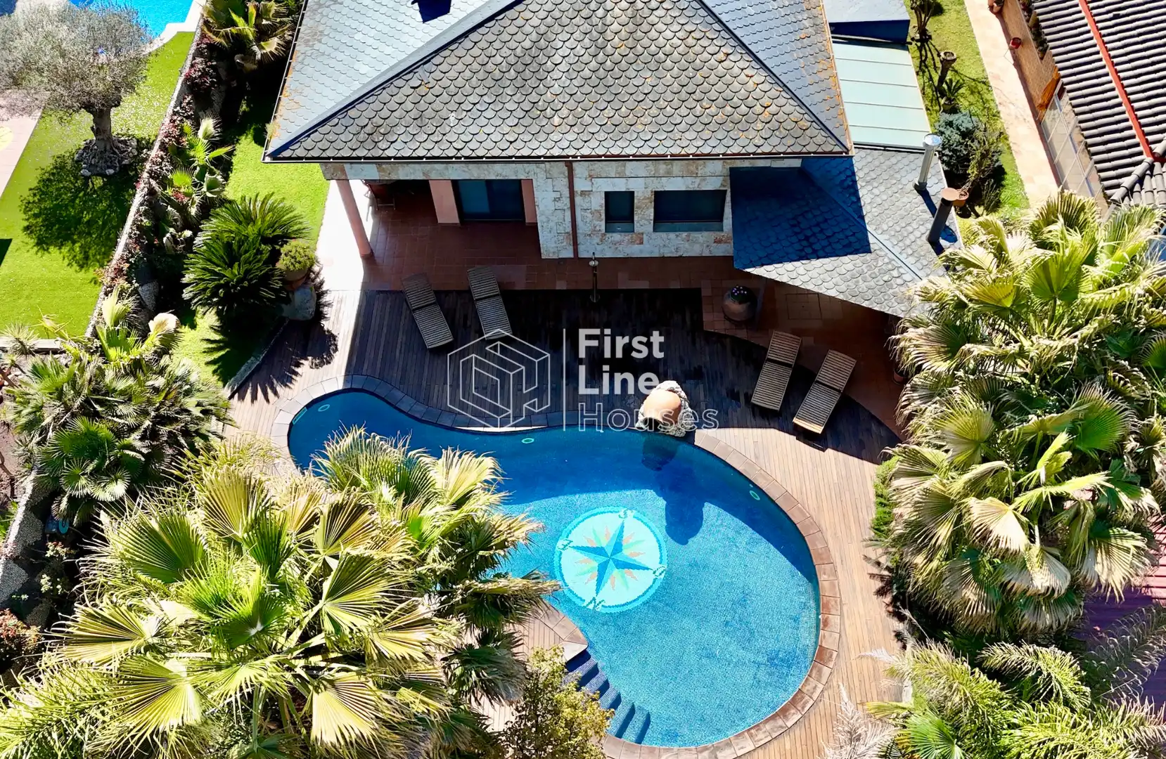 Piscina de Casa o xalet en venda en Vidreres amb Aire condicionat, Calefacció i Jardí privat