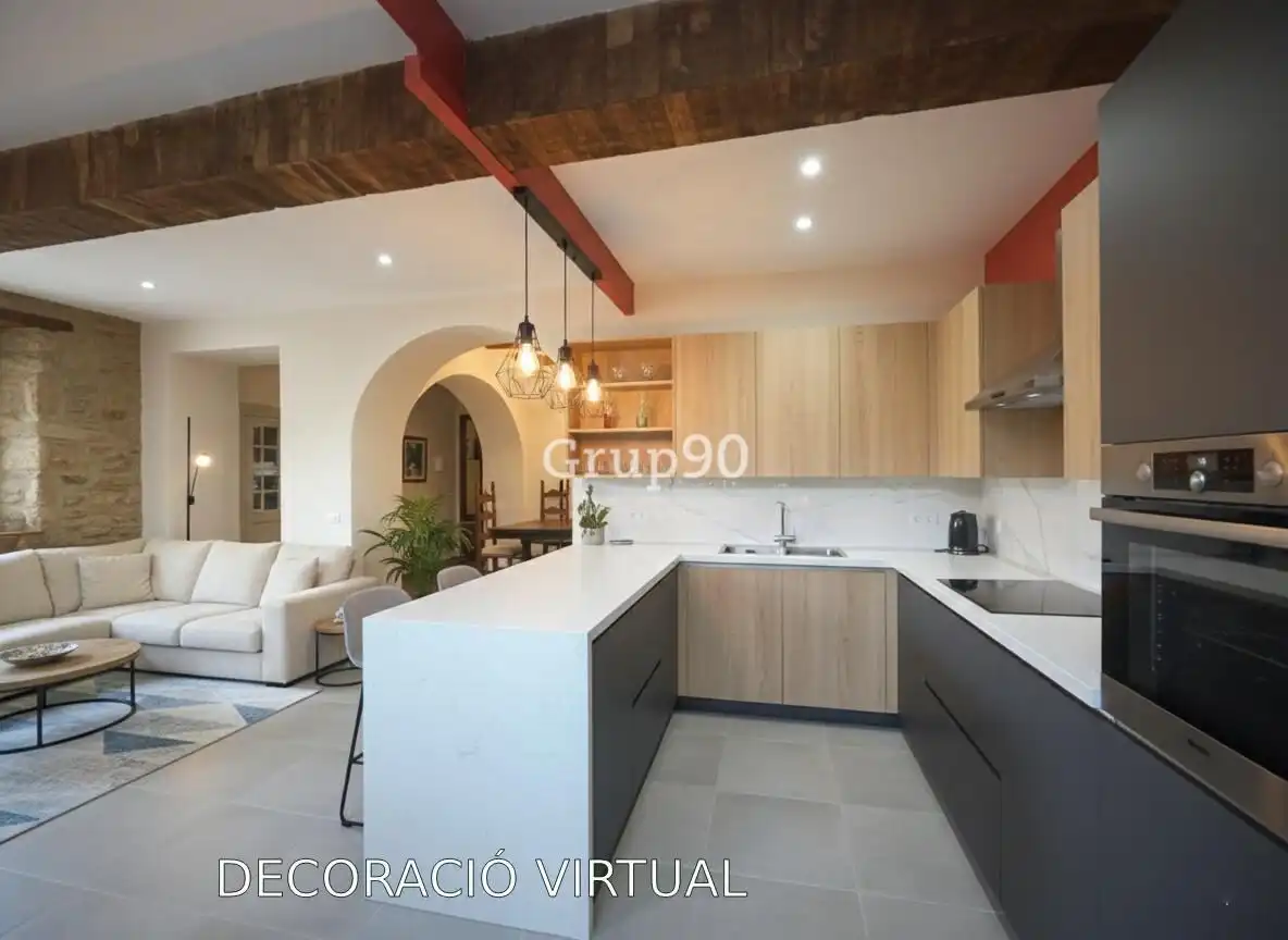 Cocina de Casa o chalet en venta en Artesa de Lleida con Aire acondicionado, Terraza y Trastero