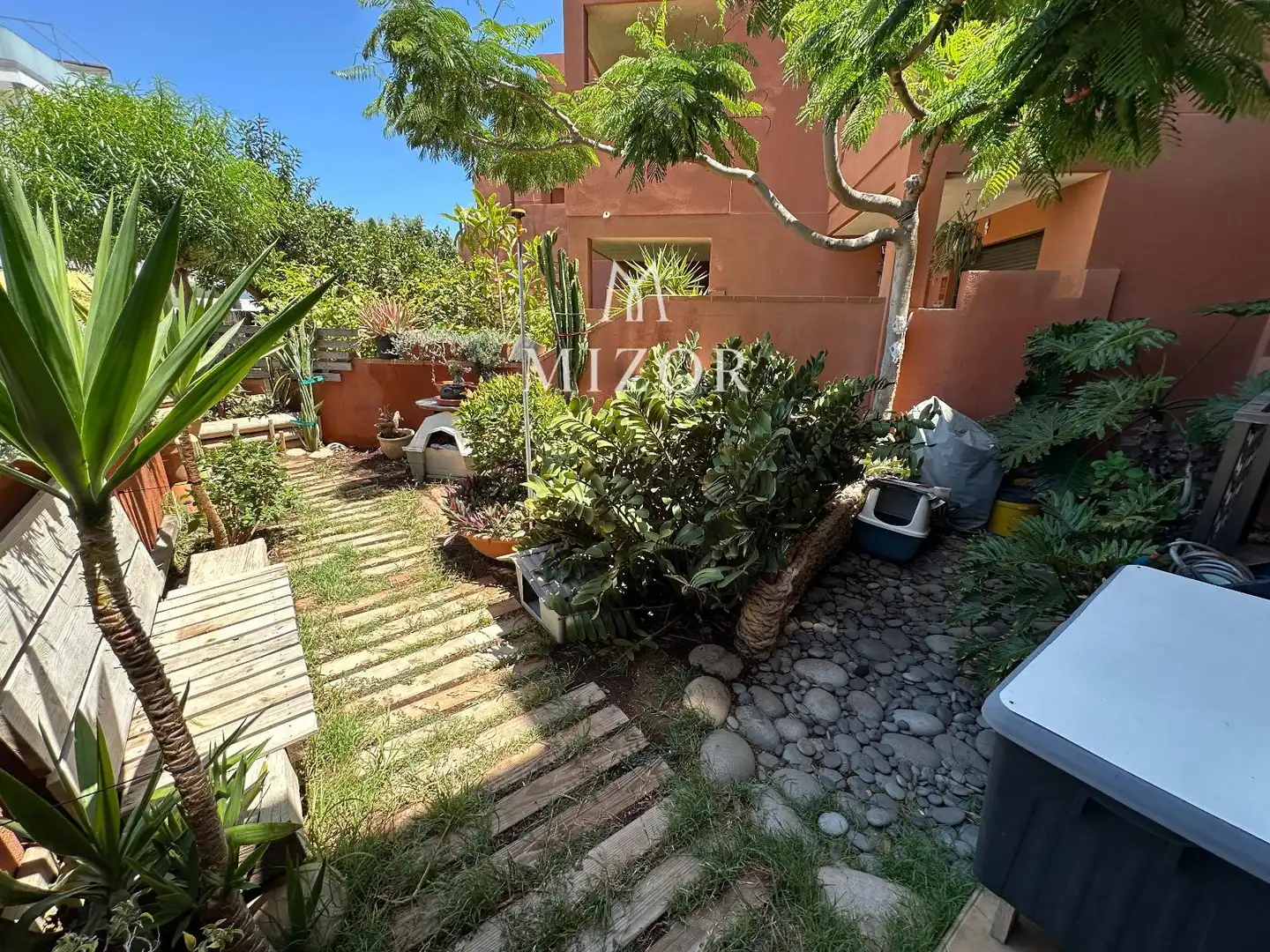 Jardín de Apartamento en venta en Granadilla de Abona con Terraza, Trastero y Piscina