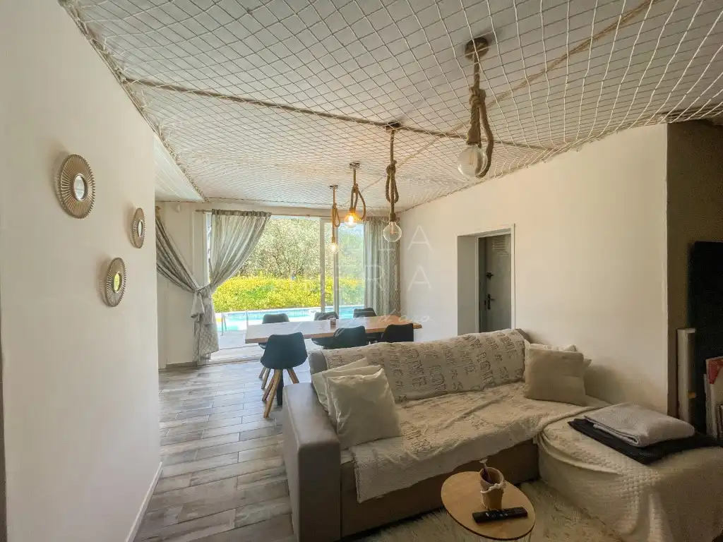 Living room of Houses for sale in Santa Cristina d'Aro  with Air Conditioner and Terrace