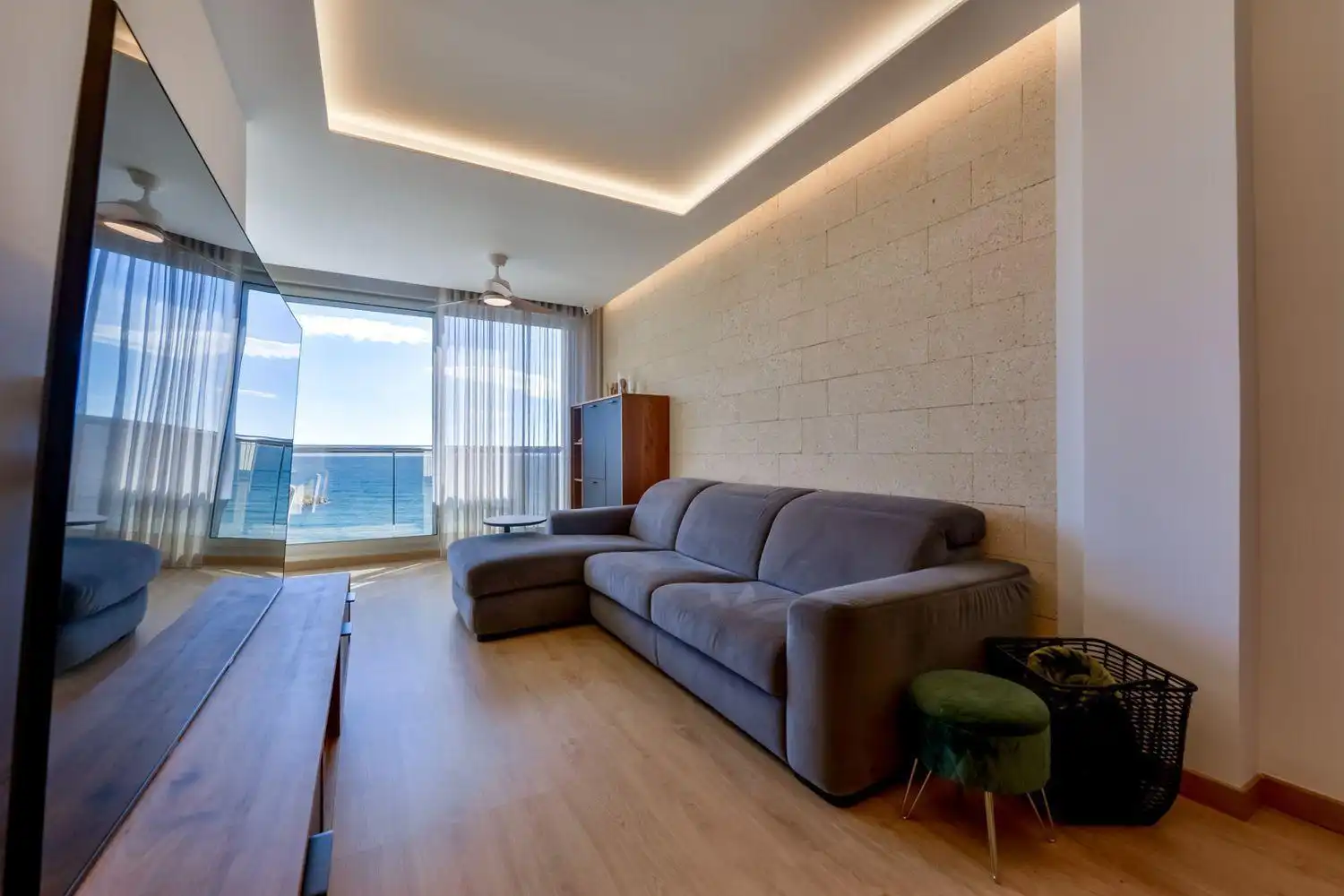 Living room of Duplexes for sale in Altea  with Air Conditioner and Swimming Pool