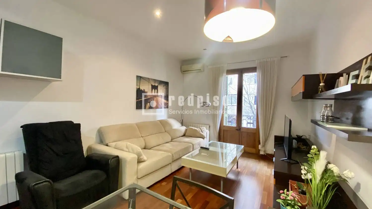 Sala de estar de Piso en venta en Barcelona con Aire acondicionado y Calefacción