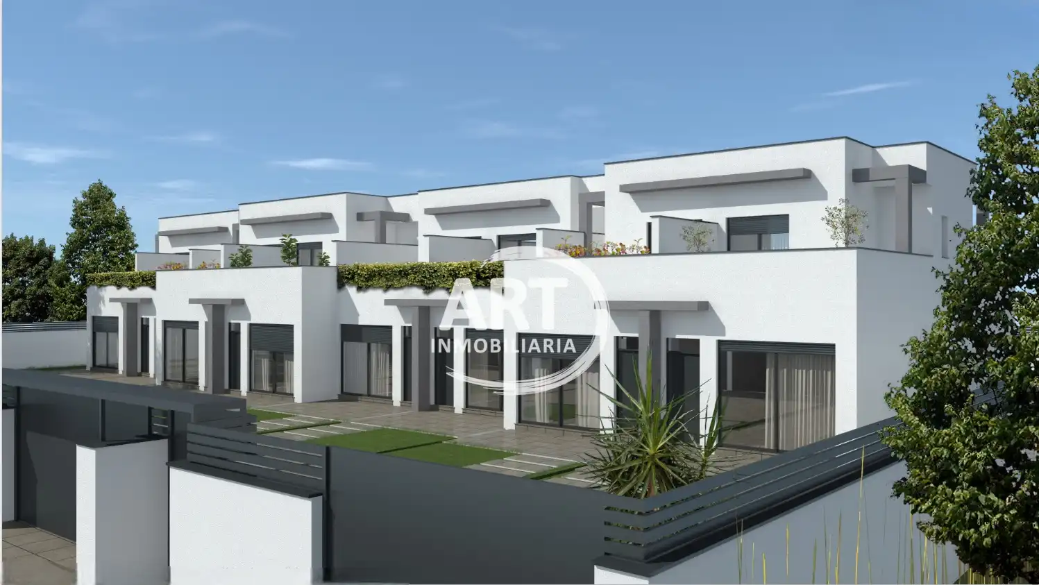 Exterior view of Detached homes for sale in Serra  with Air Conditioner, Private garden and Terrace