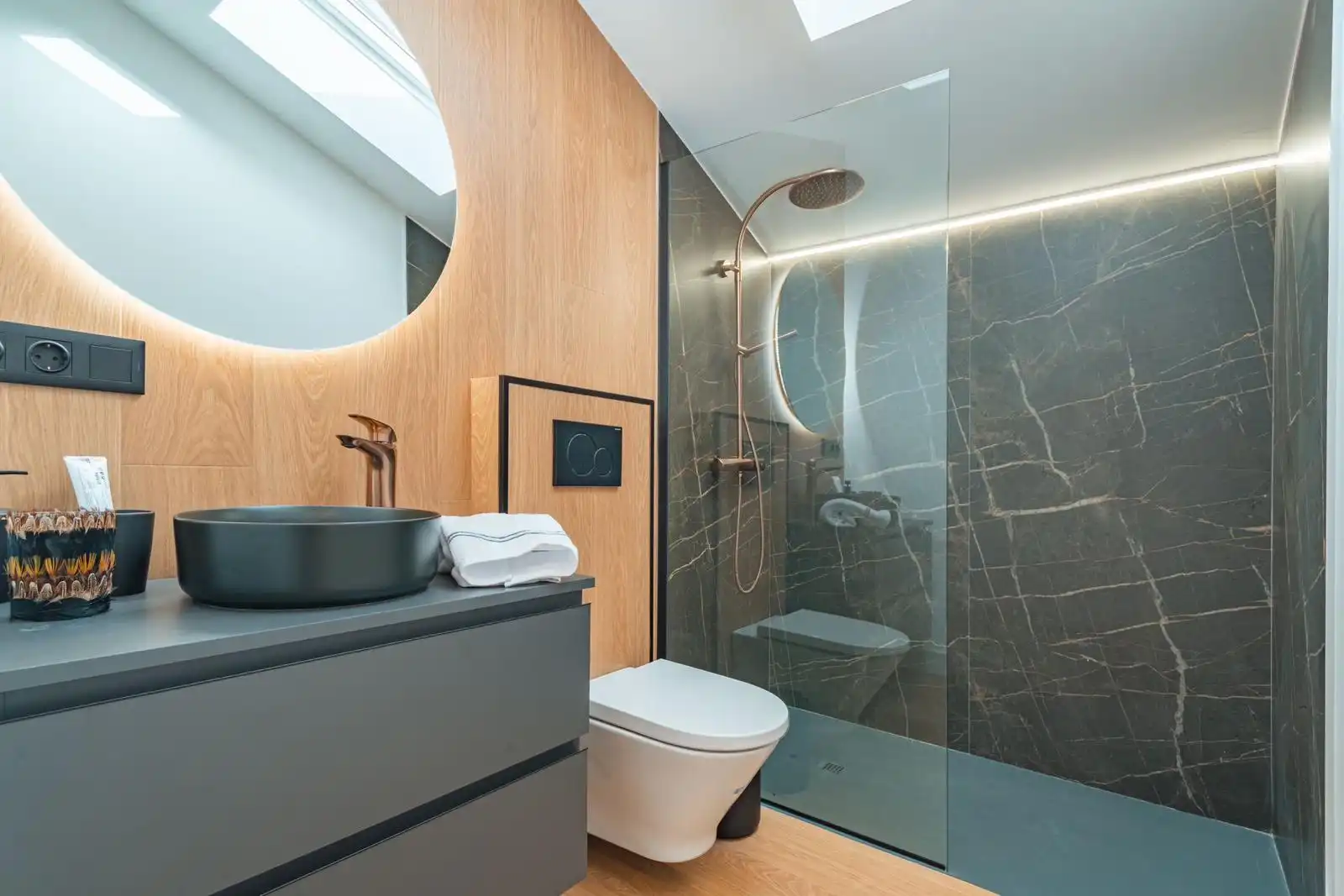 Baño de Ático de alquiler en Centro