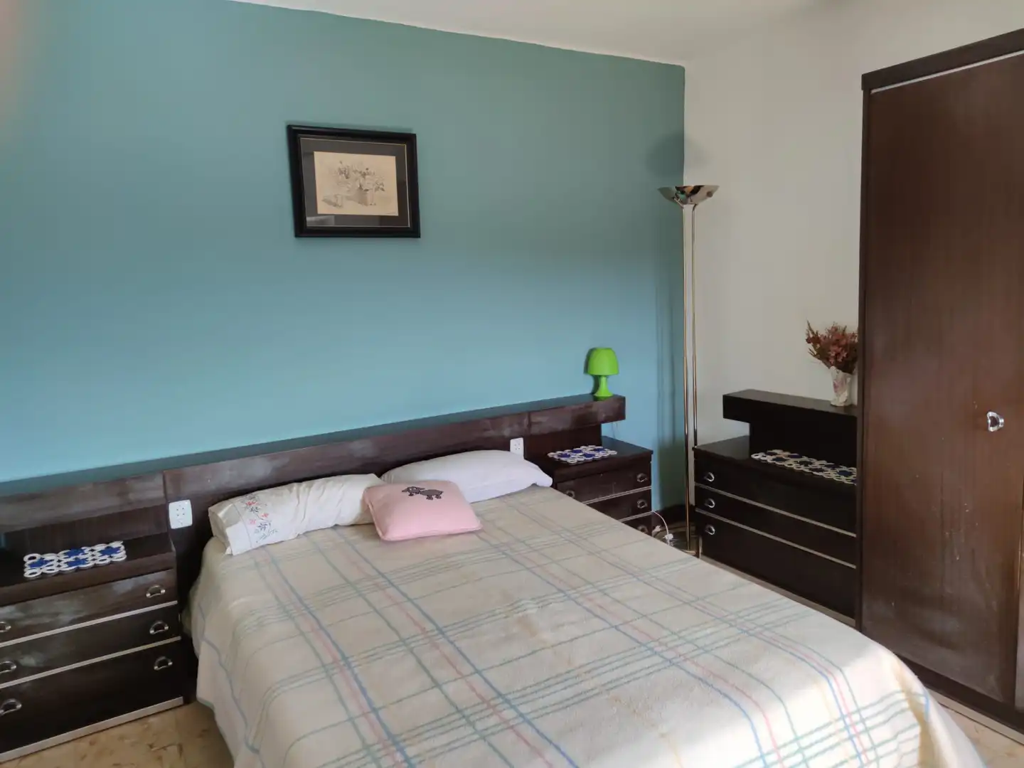 Schlafzimmer von Wohnung zur Miete in Sant Mateu de Bages mit Möbliert
