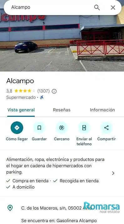 Jardí de Residencial en venda en Ávila