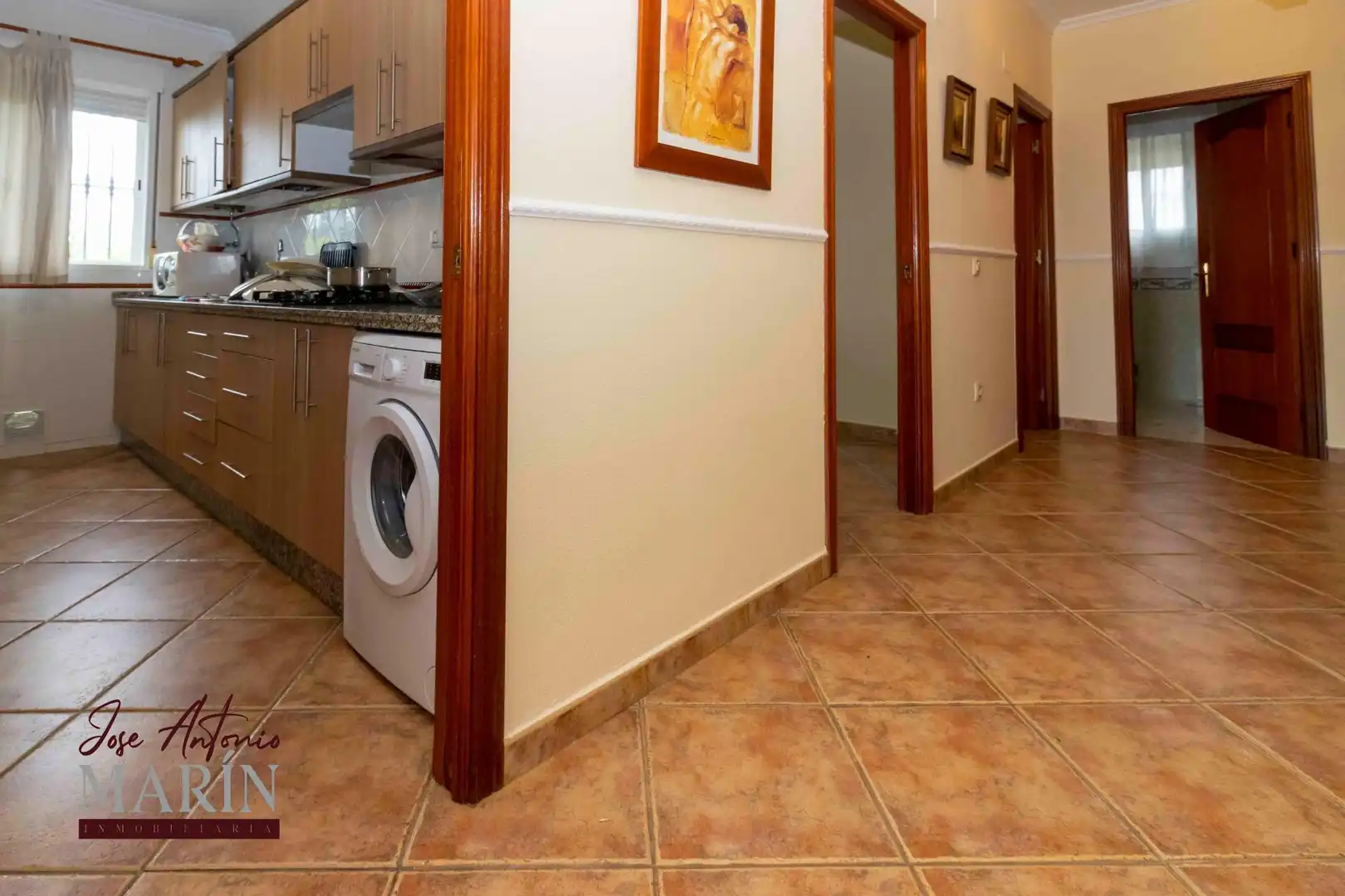 Cuina de Casa o xalet en venda en Badajoz amb Terrassa, Traster i Moblat