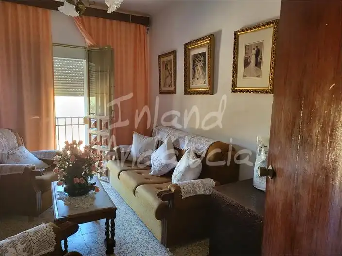 Sala de estar de Casa adosada en venta en Antequera con Aire acondicionado, Terraza y Trastero
