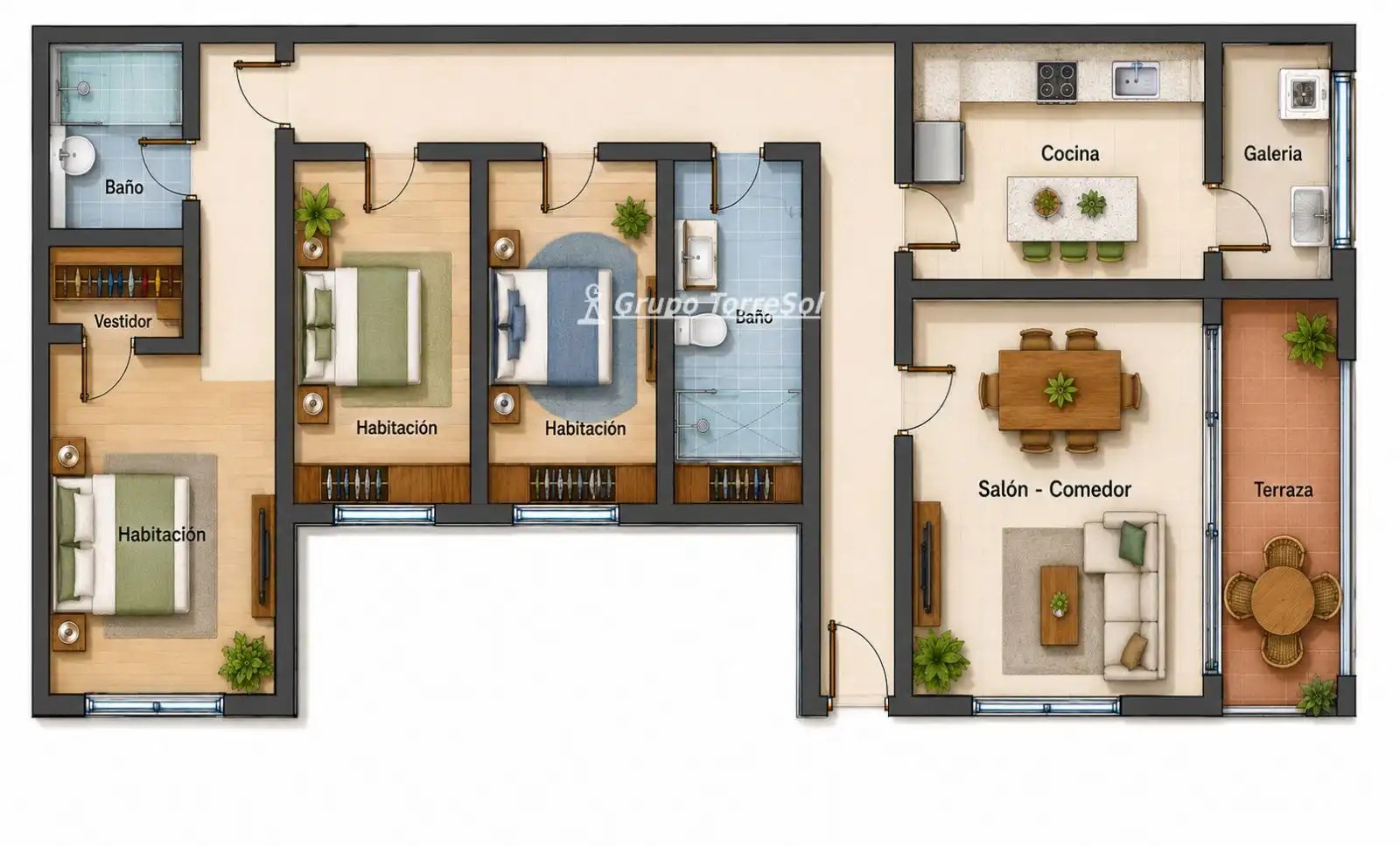 Piso en venta en San Francisco de Asis, El Altet