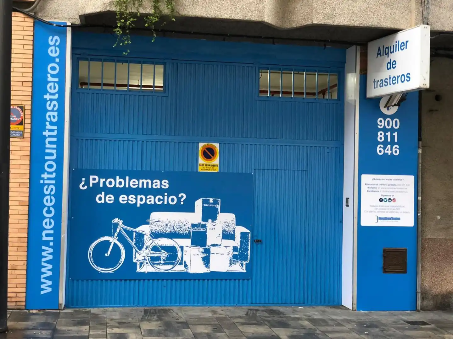 Aparcament de Traster de lloguer en Gandia amb Alarma