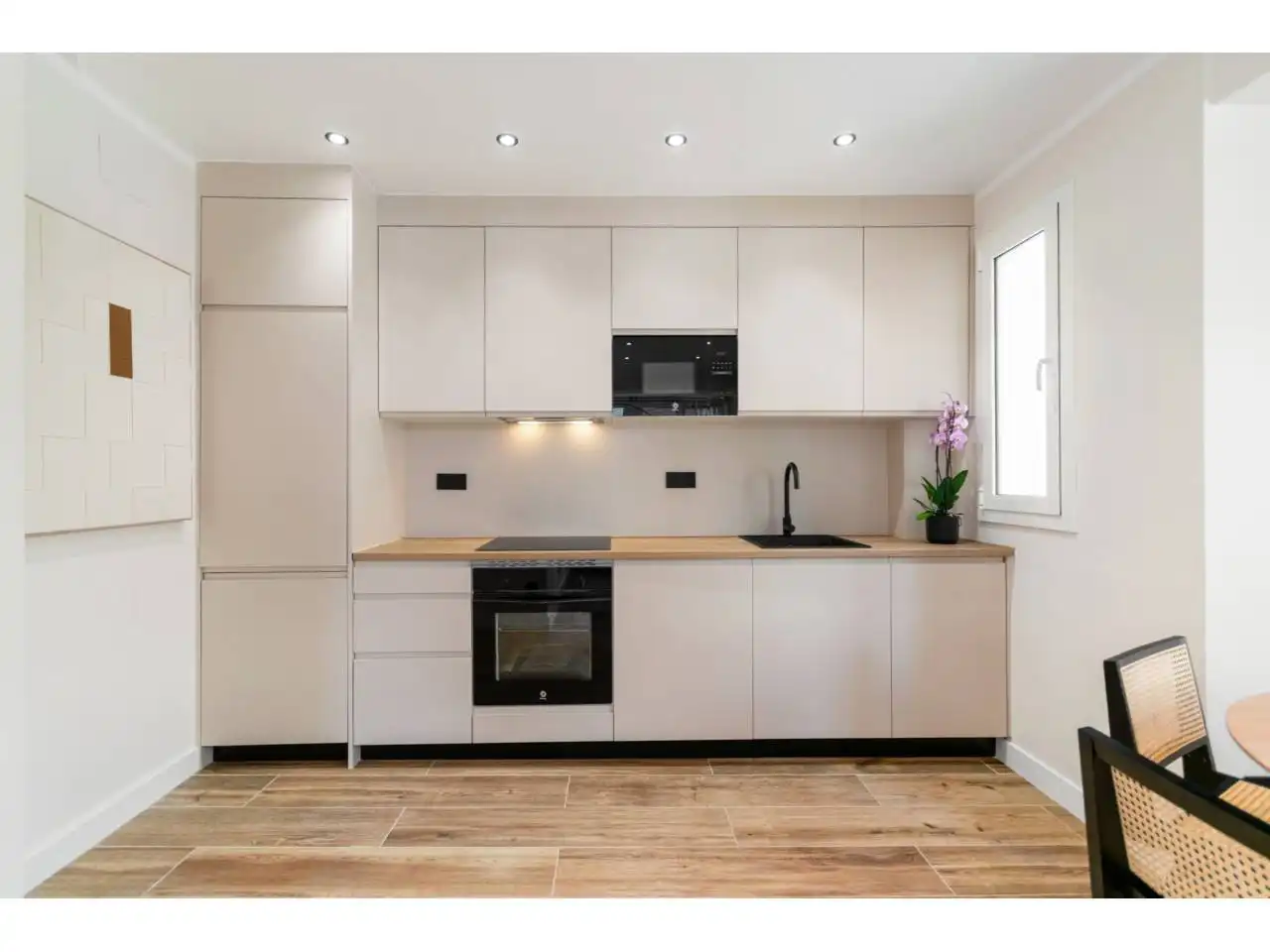 Kitchen of Flat for sale in Barcelona  with Air Conditioner, Heating and Furnished