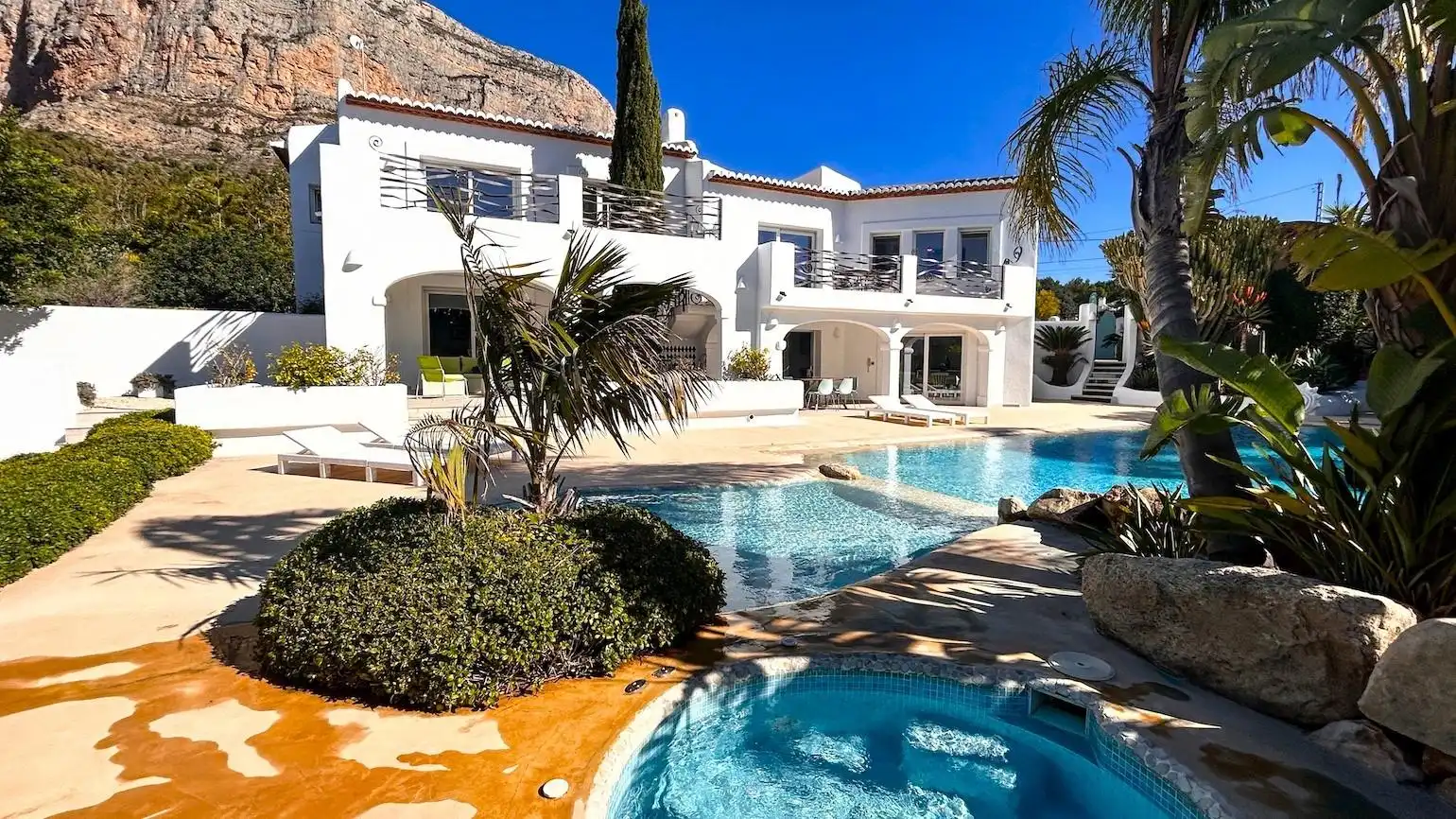 Exterior view of Houses for sale in Jávea / Xàbia  with Air Conditioner, Heating and Private garden