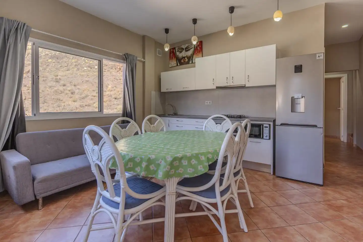 Menjador de Finca rústica en venda en Santiago del Teide amb Jardí privat i Terrassa