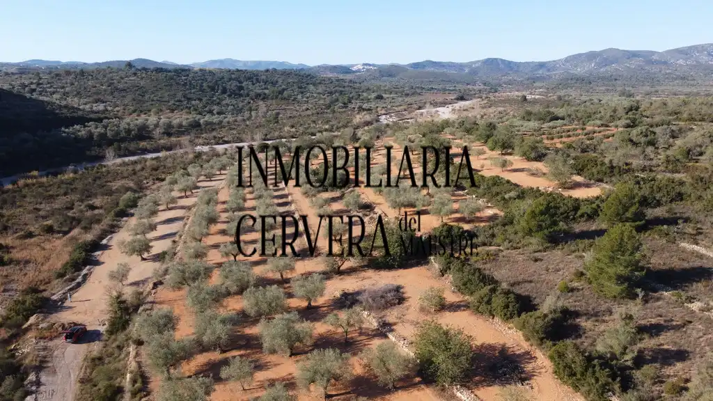 Vista exterior de Finca rústica en venda en Cervera del Maestre amb Terrassa