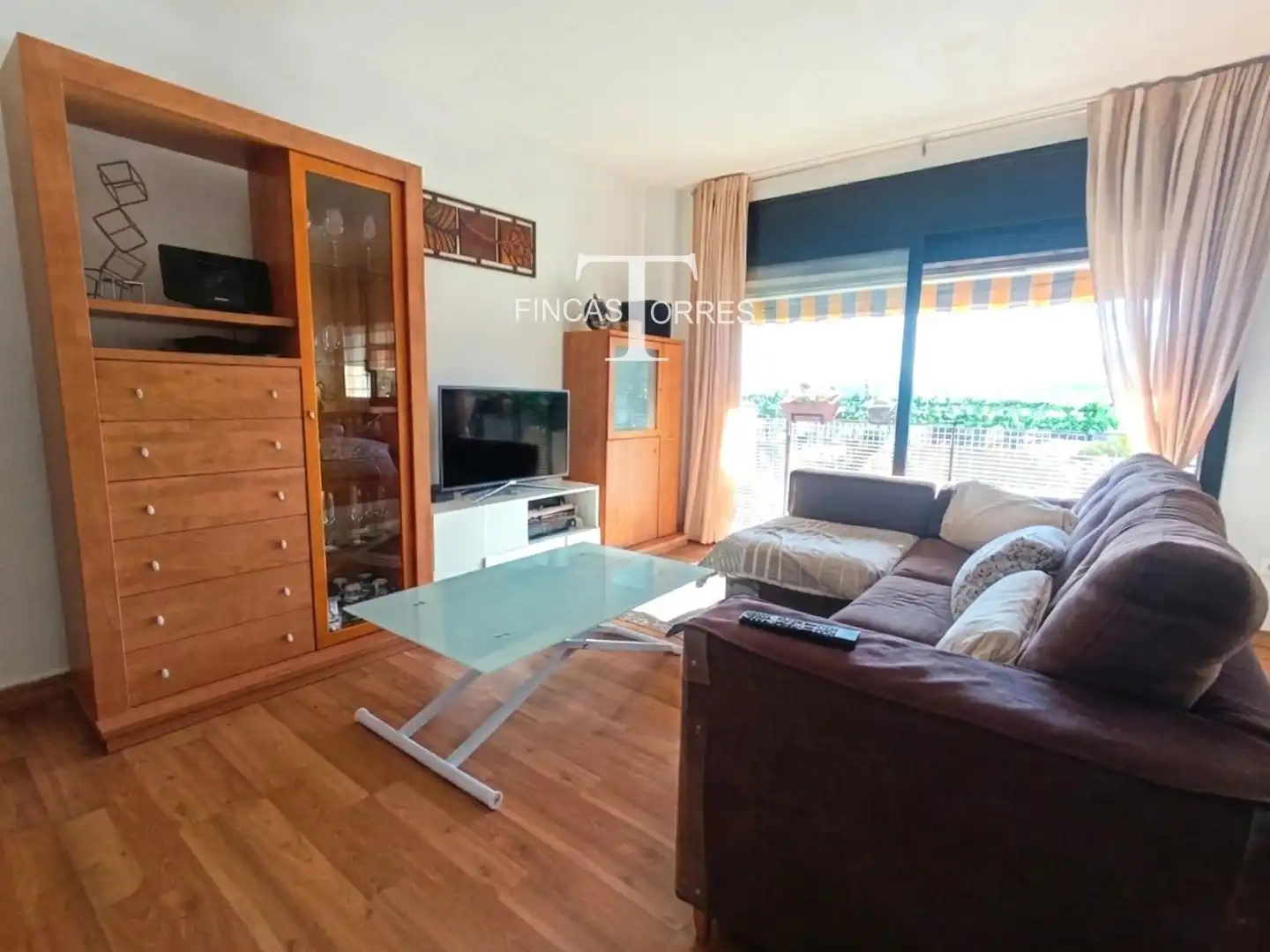Sala de estar de Piso en venta en Barcelona con Aire acondicionado y Terraza
