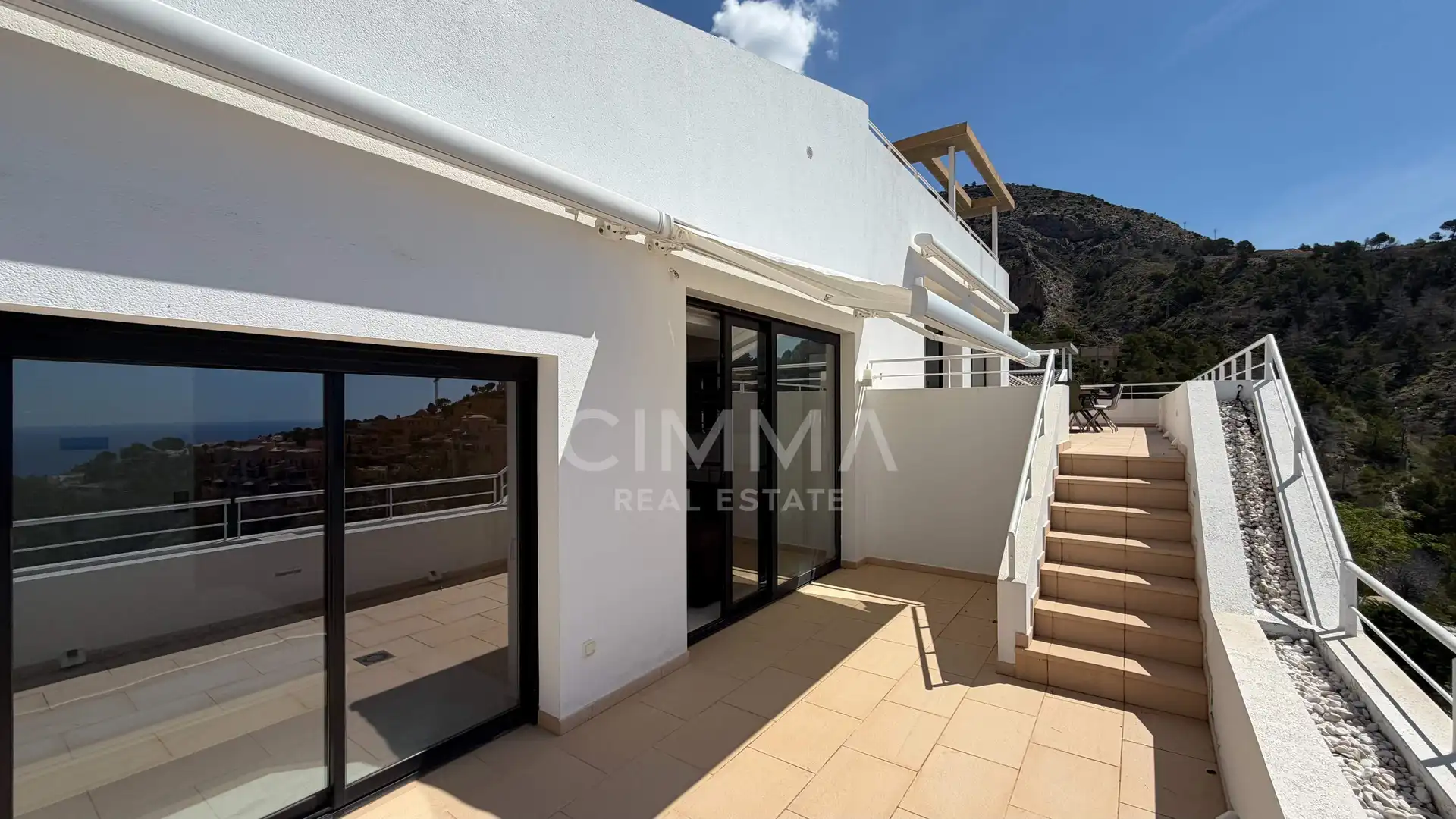 Terraza de Casa o chalet en venta en Altea con Calefacción y Piscina