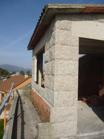 Exterior view of House or chalet for sale in Vilagarcía de Arousa  with Private garden, Parquet flooring and Terrace