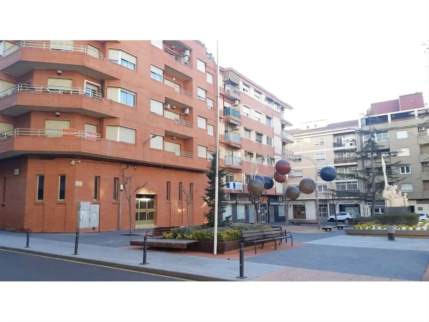 Vista exterior de Piso en venta en Ibi con Trastero y Amueblado