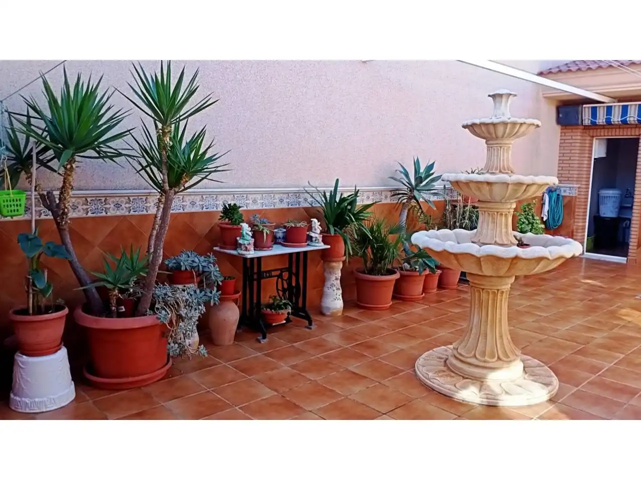 Terrace of Houses for sale in Roquetas de Mar  with Air Conditioner, Heating and Private garden