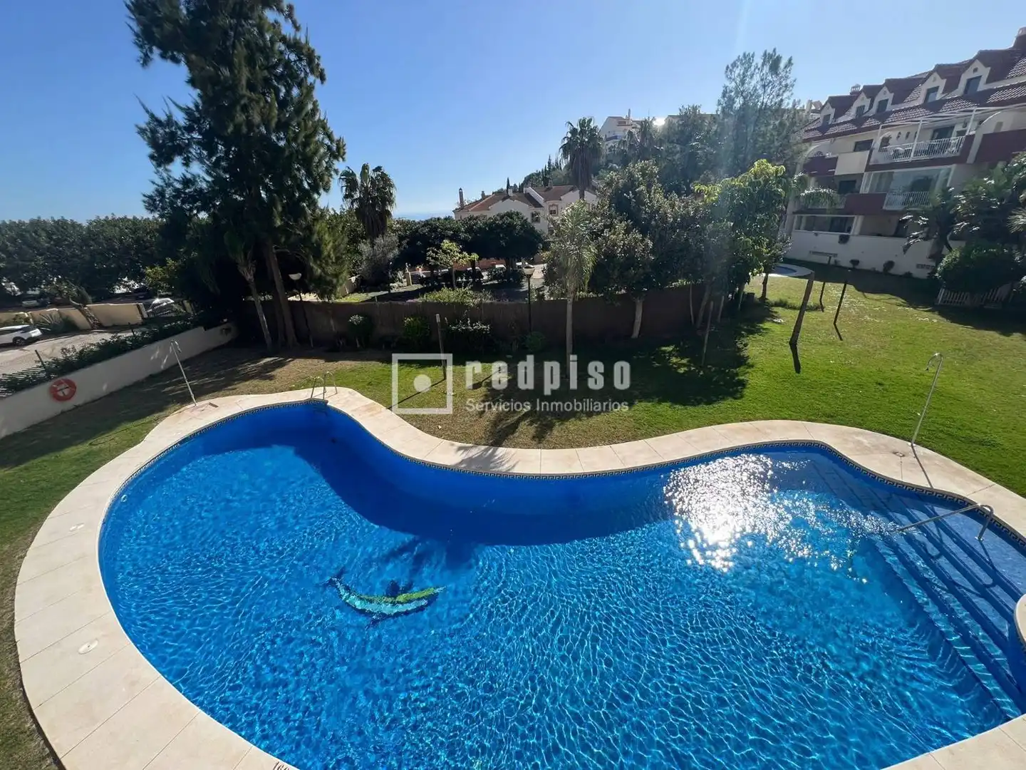 Garden of Flat for sale in Benalmádena  with Air Conditioner, Heating and Private garden