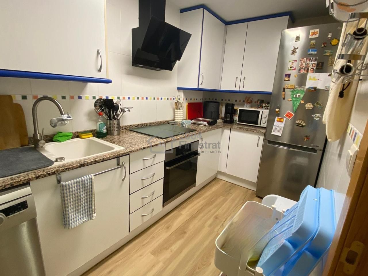 Küche von Wohnung zum Verkauf in Villajoyosa / La Vila Joiosa mit Klimaanlage, Terrasse und Gemeinschaftspool