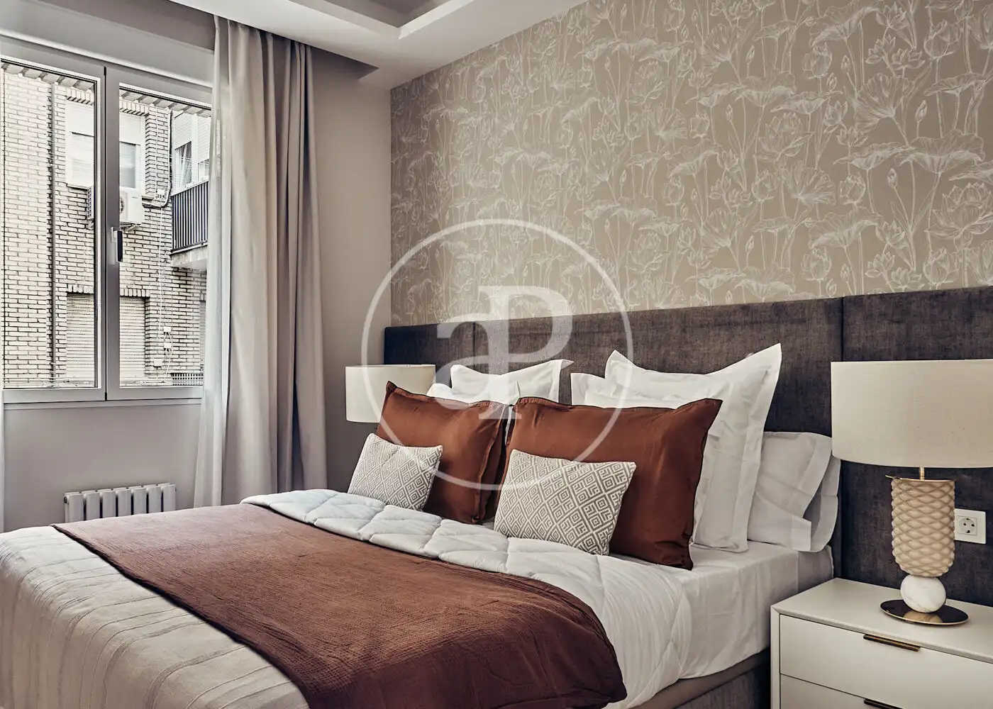 Schlafzimmer von Wohnung zum Verkauf in Madrid mit Klimaanlage, Heizung und Terrasse
