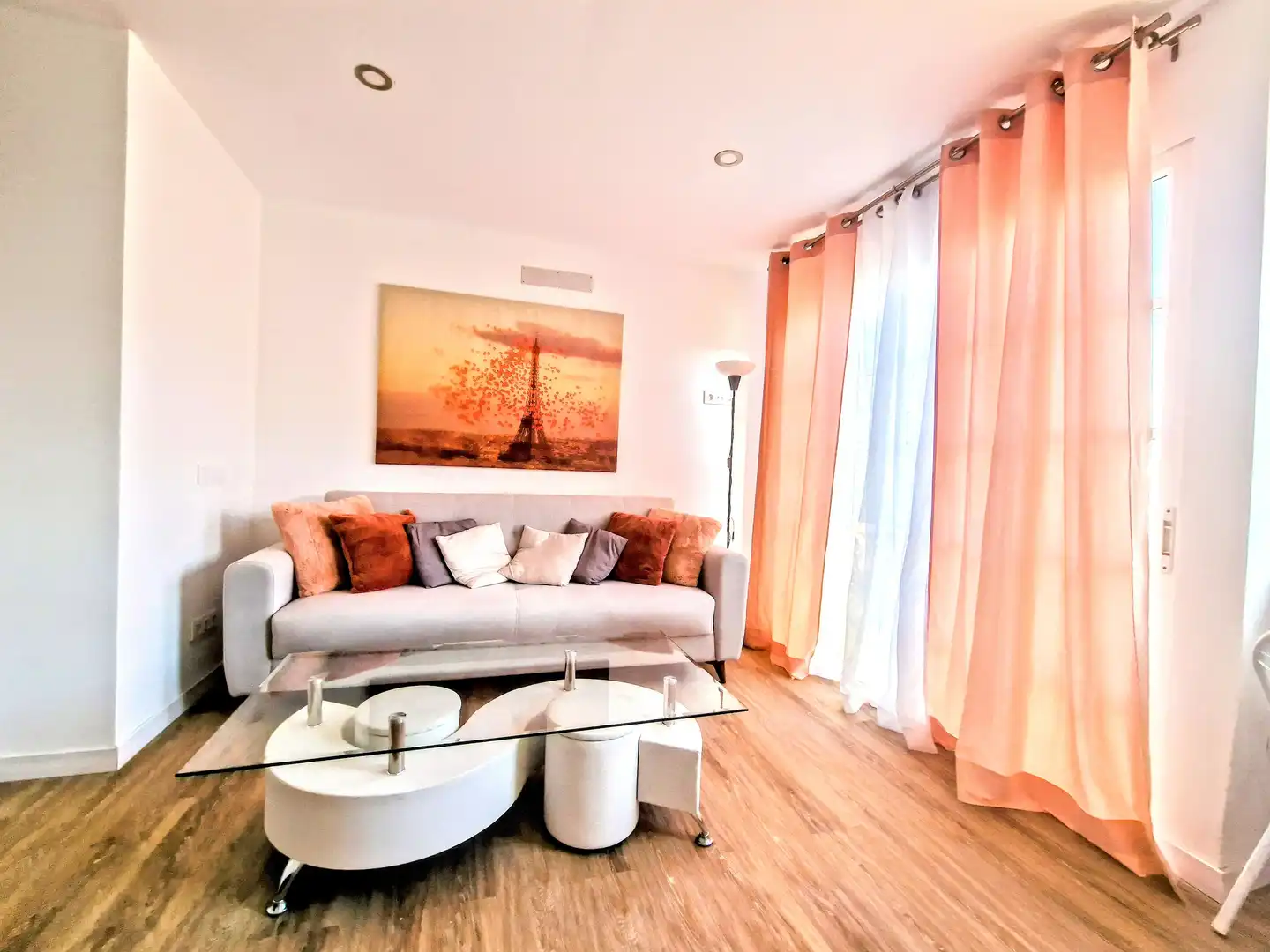 Sala d'estar de Àtic en venda en Arona amb Aire condicionat, Parquet i Terrassa