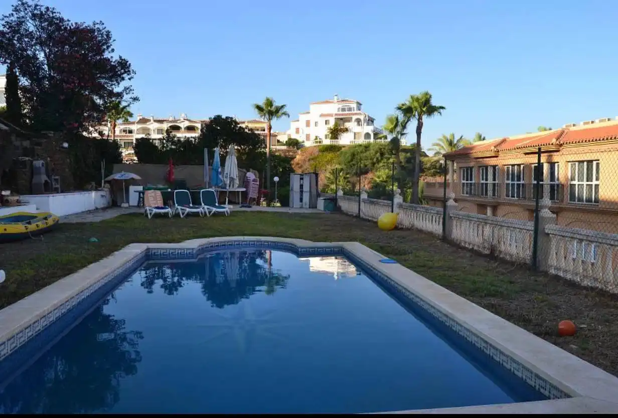 Piscina de Casa o chalet en venta en Mijas con Amueblado