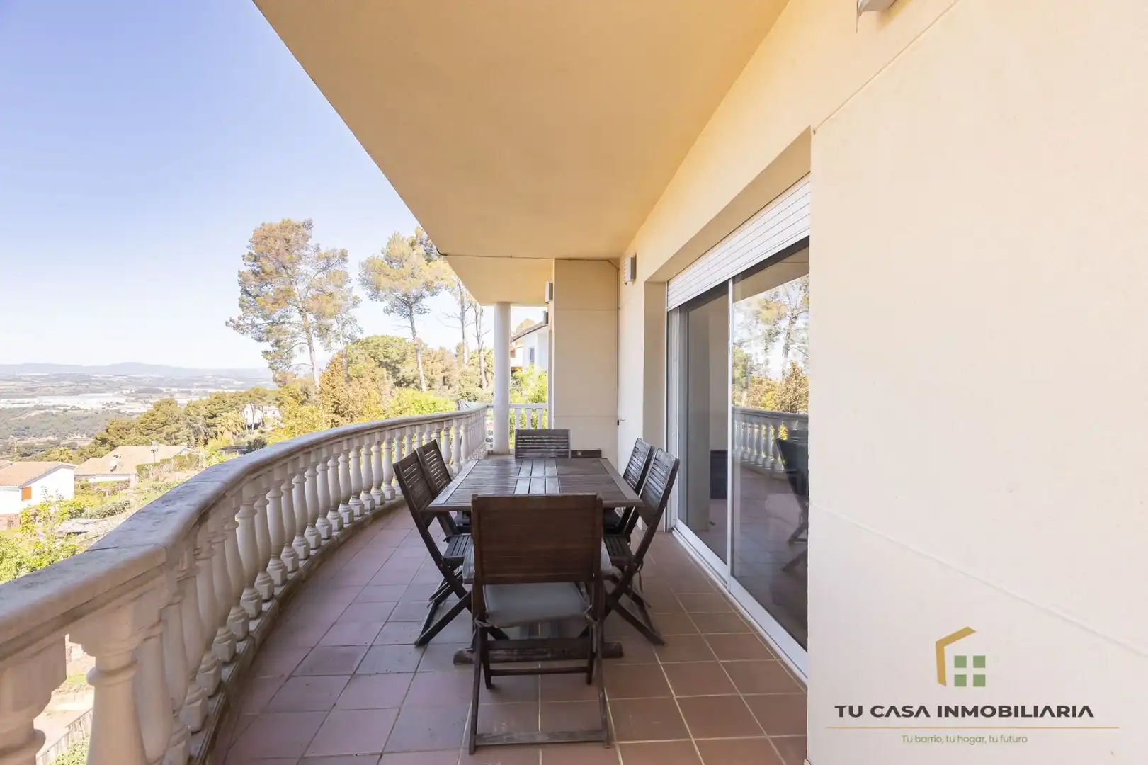 Terrassa de Finca rústica en venda en Castellví de Rosanes amb Calefacció, Jardí privat i Traster