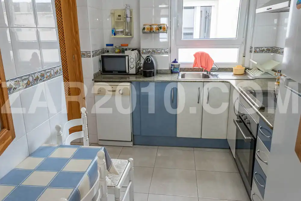 Cocina de Ático en venta en Garrucha con Aire acondicionado, Calefacción y Terraza
