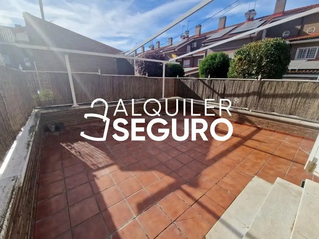 Terrasse von Haus oder Chalet zur Miete in Fuenlabrada mit Heizung, Terrasse und Abstellraum
