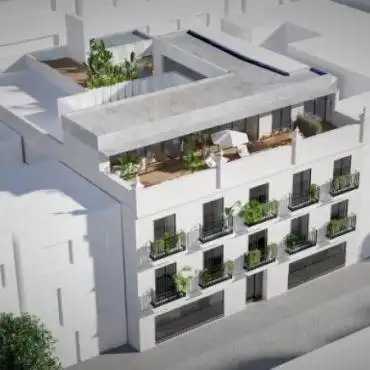 Exterior view of Flat for sale in Sevilla  with Air Conditioner, Terrace and Community pool
