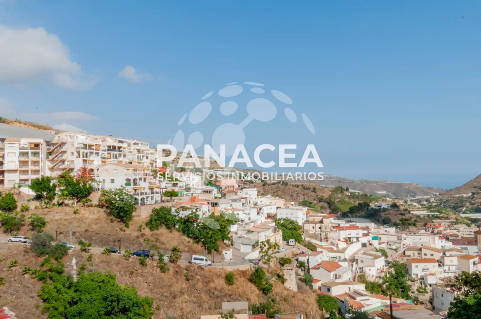 Vista exterior de Casa adosada en venta en Albuñol con Jardín privado, Terraza y Amueblado