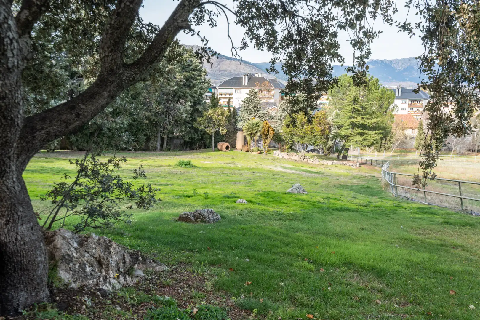 Jardín de Finca rústica en venta en Guadarrama con Aire acondicionado, Calefacción y Jardín privado