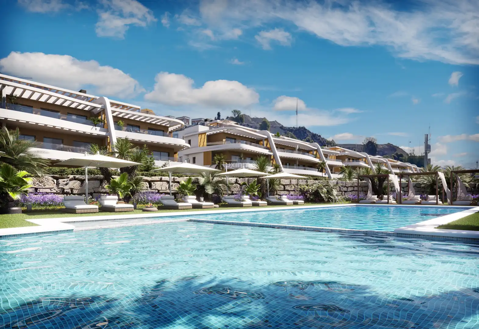 Wohnung mit Pool zum Verkauf in Balcón de Finestrat - Terra Marina, imagen 2