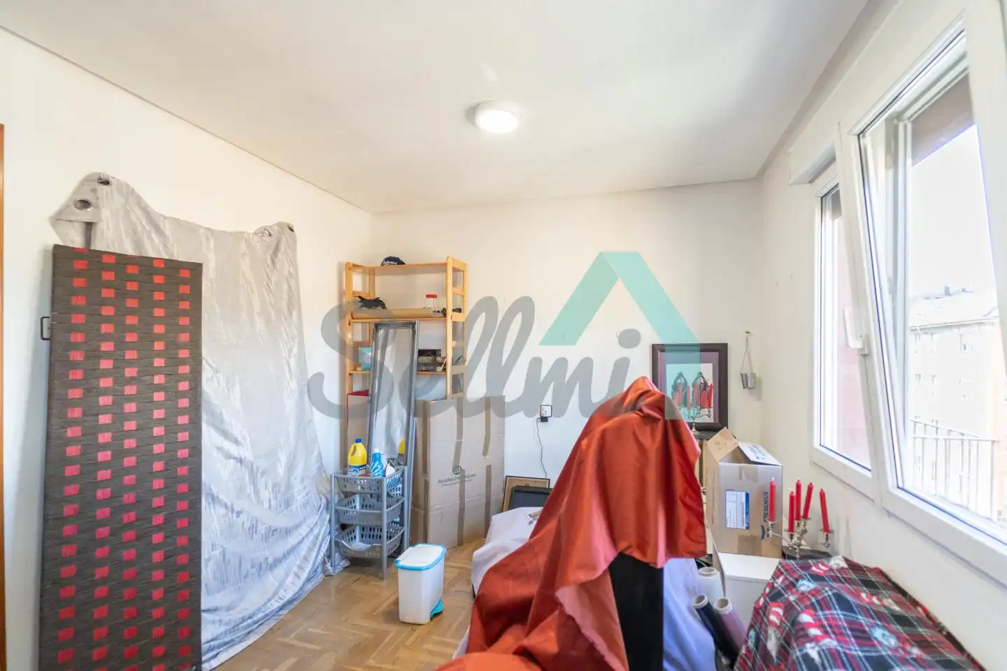 Schlafzimmer von Wohnung zum Verkauf in Oviedo  mit Heizung, Parkett und Terrasse