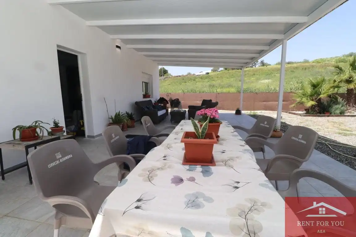 Terraza de Casa o chalet de alquiler en Cártama con Jardín privado, Terraza y Piscina
