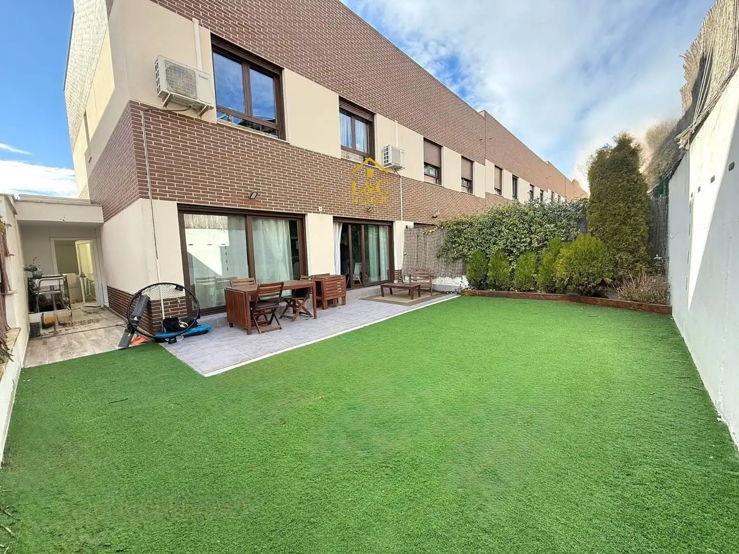 Terraza de Casa o chalet en venta en Rivas-Vaciamadrid con Aire acondicionado, Calefacción y Jardín privado