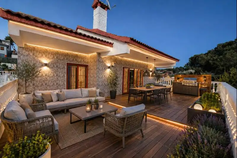 Terraza de Casa o chalet en venta en Lliçà d'Amunt con Calefacción, Terraza y Trastero