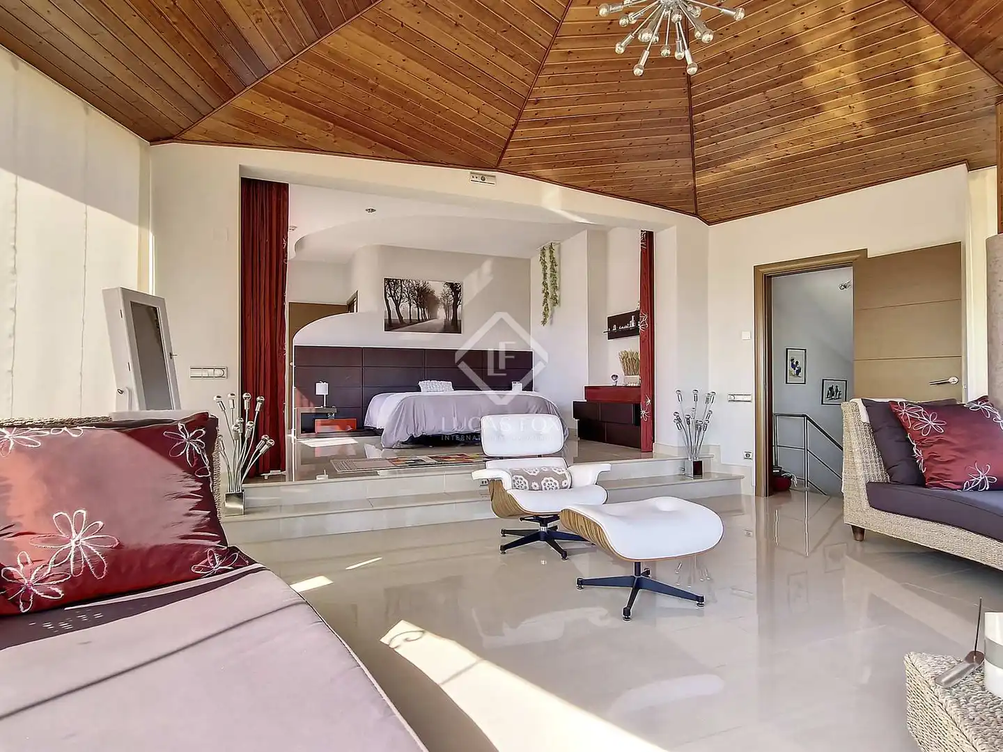 Sala de estar de Casa o chalet en venta en Cunit con Aire acondicionado, Calefacción y Jardín privado