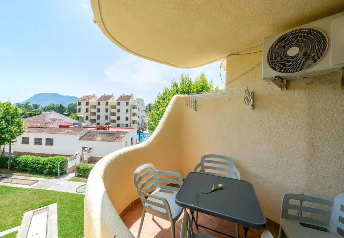 Terrace of Flat for sale in Dénia  with Air Conditioner, Heating and Private garden