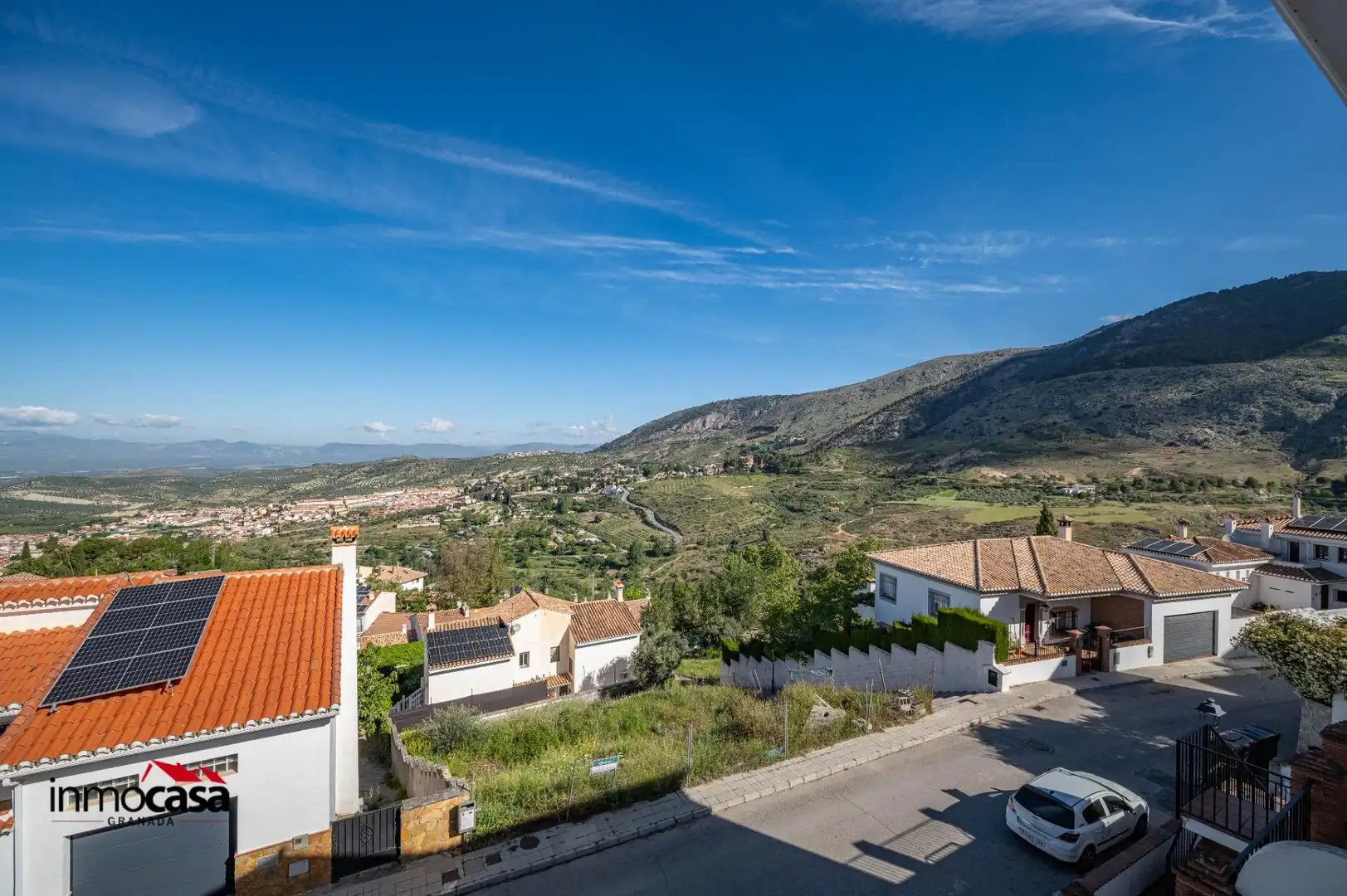 Vista exterior de Casa o chalet en venta en Víznar con Calefacción, Jardín privado y Terraza