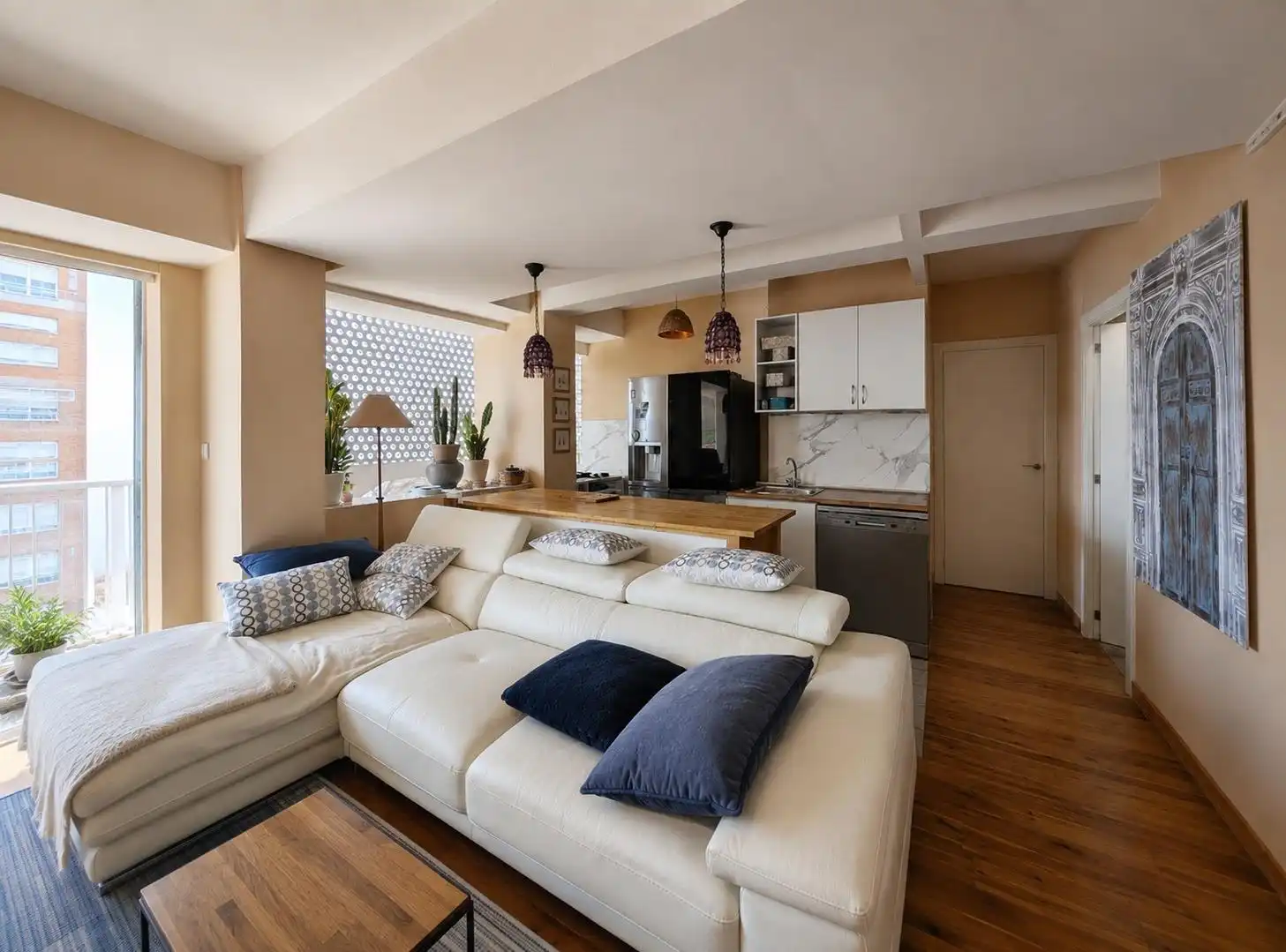 Sala d'estar de Apartament en venda en Alicante / Alacant amb Terrassa i Moblat