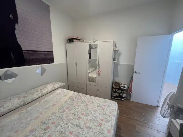 Schlafzimmer von Einfamilien-Reihenhaus zum Verkauf in Burriana / Borriana mit Klimaanlage, Terrasse und Möbliert