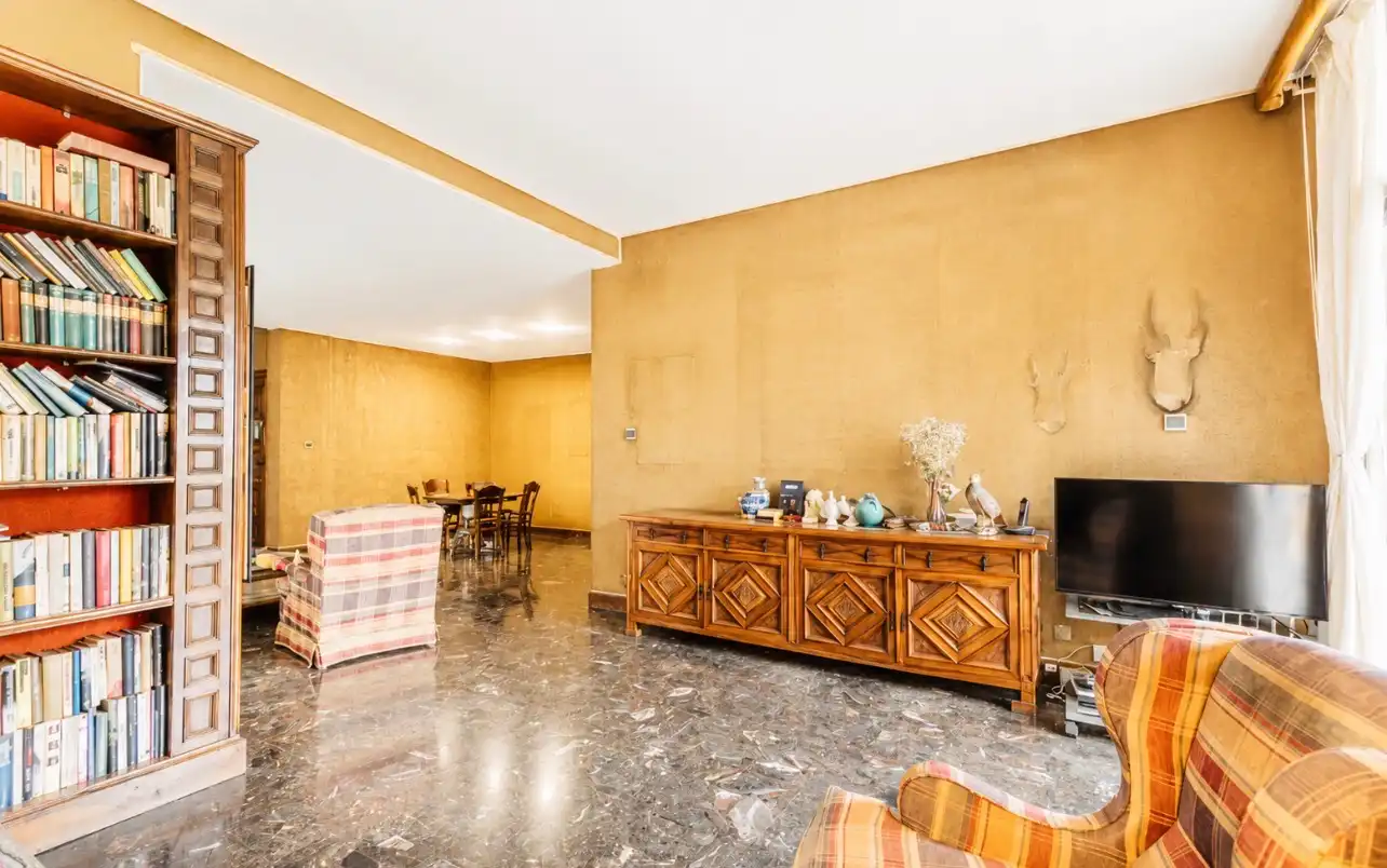 Sala d'estar de Pis en venda en Barcelona amb Terrassa