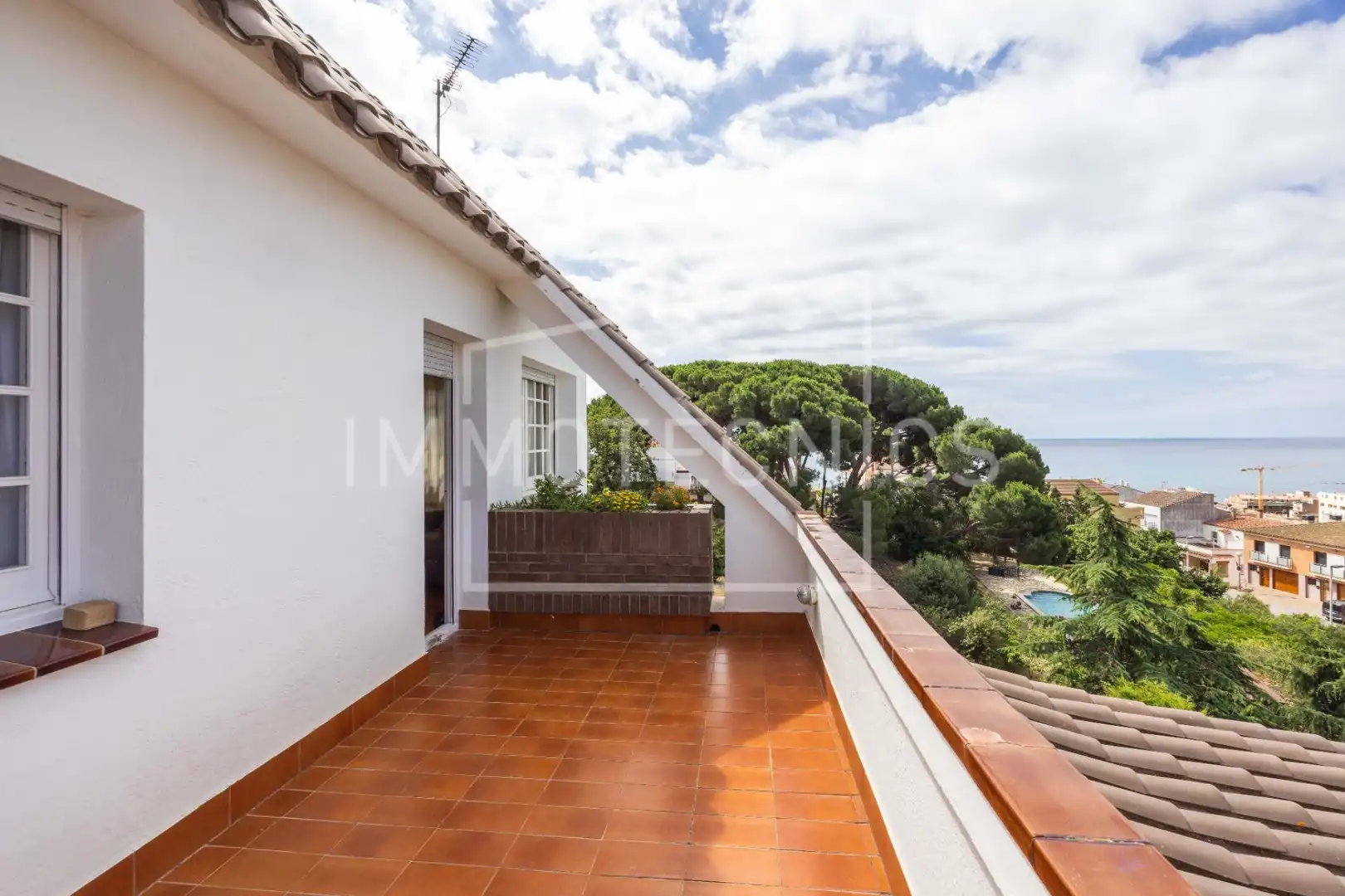 Terrassa de Casa o xalet en venda en Canet de Mar amb Calefacció, Jardí privat i Terrassa