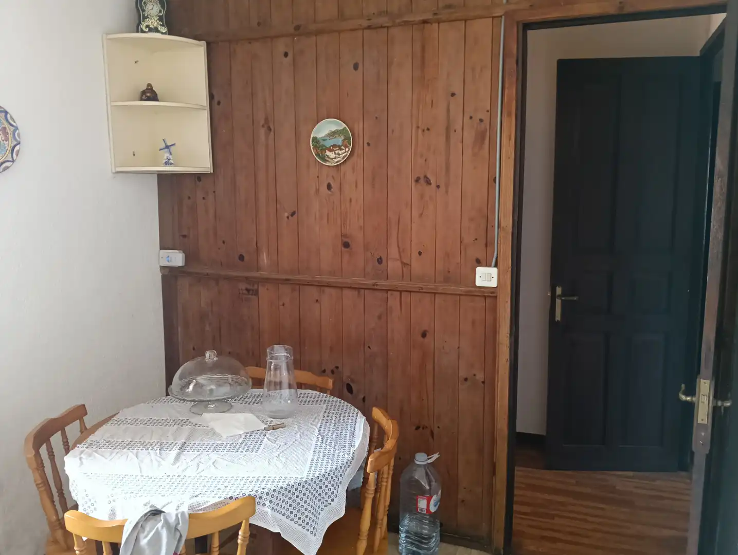 Menjador de Casa adosada en venda en Oza dos Ríos amb Calefacció, Jardí privat i Traster